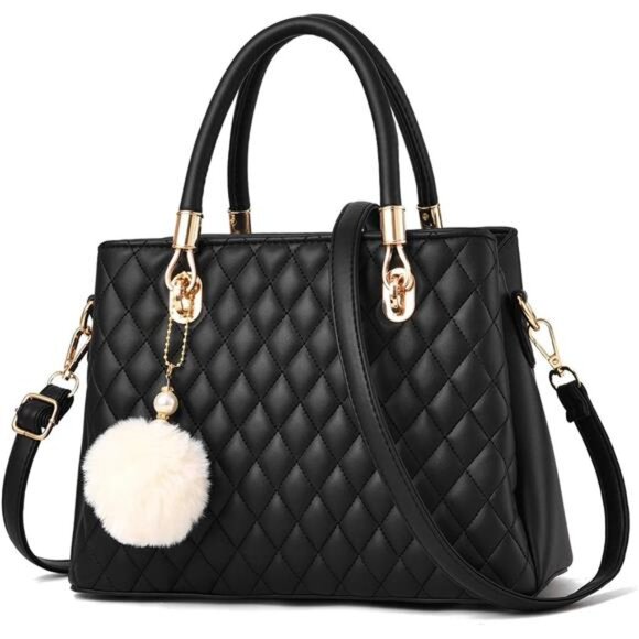 Womens Leather Handbags Purses Top-handle Totes Satchel Shoulder Bag
